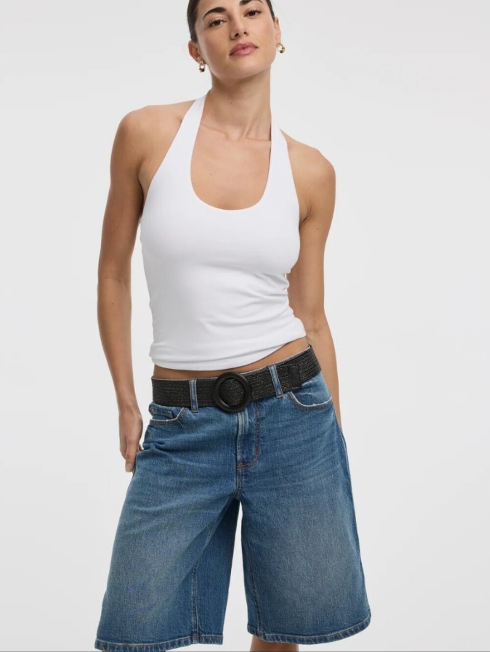 Reitmans Wide Leg Denim Culottes Size 8US